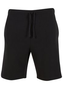 Urban Classics Herren Shorts "Urban Classics Light Terry Shorts", schwarz, Gr. L, unifarben, 70% Baumwolle, 30% Polyester, Hosen