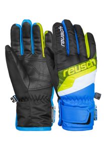 Reusch Kinder Skihandschuhe "Dario R-TEX XT Junior", schwarz, casual, Gr. 3, mehrfarbig, 88% Polyester, 12% Polyurethan, Handschuhe, mit praktischem