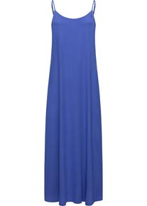 Ragwear Damen Jerseykleid "Ludvika", blau, modisch, Gr. XS, Material: 100% Viskose, Kleider, stylisches Sommerkleid mit verstellbaren Spaghettiträgern