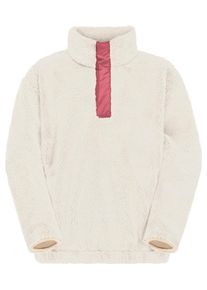 Jack Wolfskin Kinder Stehkragenpullover "TEEN HALFZIP FLEECE G", weiß, Gr. 176, 1. OBERSTOFF 100% POLYESTER 2. OBERSTOFF 100% POLYESTER FUTTER 100%