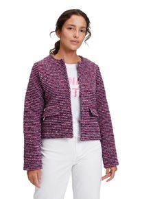 Cartoon Damen Canvasjacke "Cartoon Casual-Jacke ohne Verschluss", rot, feminin, Gr. 44, Obermaterial: 55% Wolle, 45% Polyester. Futter: 100%