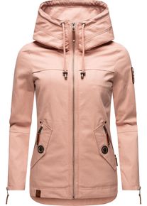 Navahoo Damen Outdoorjacke "Wekoo", rosa, modisch, Gr. S, Oberstoff: 100% Baumwolle, Futter: 100% Polyester, Ärmelfutter: 100% Polyester, Jacken,