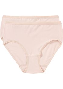 Speidel Damen Midislip, Gr. 48, gelb, Obermaterial: 92% Baumwolle, 8% Elasthan, unifarben, Unterhosen, mit doppelagigem Schritt