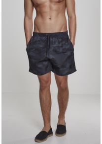 Urban Classics Herren Badeshorts "Urban Classics Herren Camo Swim Shorts", grün, Gr. XXL, 100% Polyester, Badehosen