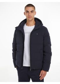 Tommy Hilfiger Herren Steppjacke "CL MOTION HOODED JACKET", blau, casual, Gr. XXXL, Web, Obermaterial: 100% Polyester. Wattierung: 100% Polyester,