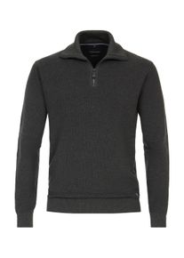Casamoda Herren Troyer "Casamoda Troyer uni", grün, Gr. M, 90% Baumwolle, 10% Polyamid, Pullover