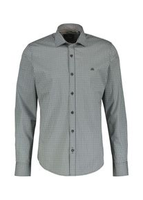 Lerros Herren Langarmhemd "Lerros Herren Langarmhemd in Poplin-Stretchqualität", grün, Gr. S, 97% Baumwolle, 3% Elasthan, Hemden