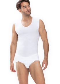 Mey Herren Achseltop "CASUAL COTTON (K)", Gr. XL, weiß, Feinripp, Obermaterial: 100% Baumwolle, casual, Unterhemden, ohne auftragende Seitennähte