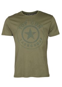 Top Gun Herren T-Shirt "TG20212110", grün, Gr. XXL, Obermaterial: 100% Baumwolle, Shirts