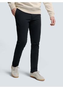NO EXCESS Herren Chinohose "NO EXCESS Stretch-Chinohose", blau, Gr. 34, 97% Baumwolle, 3% Elasthan, Hosen