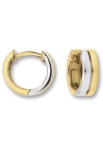 ONE ELEMENT Damen Paar Creolen "Ohrringe Creolen aus 333 Gelbgold", Damen, Gelbgold 333, gold, Gelbgold 333, Ohrringe, Damen Gold Schmuck