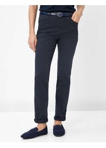 Brax Damen 5-Pocket-Hose "Style CAROLA", blau, Gr. 72, 78% Baumwolle, 18% Lyocell, 4% Elasthan, Hosen