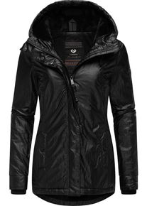 Ragwear Damen Winterjacke "Monadde Bling", schwarz, casual, Gr. M, Obermaterial: 100% Nylon, Innenfutter: 100% Polyester, Wattierung: 100% Polyester,