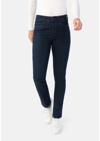 STOOKER WOMEN Damen 5-Pocket-Jeans "Milano Denim Basic Magic Shape Fit", blau, casual, Gr. 40, Denim/Jeans, 81% Baumwolle, 17% Polyester, 2%