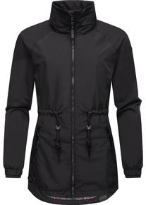 Ragwear Damen Outdoorjacke "Tacy", schwarz, modisch, Gr. XS, Obermaterial: 100% Polyester, Innenfutter: 100% Polyester, Jacken, wasserdichte Damen