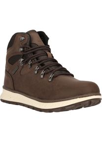 WHISTLER Damen Winterboots "Francisco M Boot WP", Gr. 42, braun, Synthetik, Textil, sportlich, Schuhe, Snowboots, Winterstiefel, Schnürstiefel,