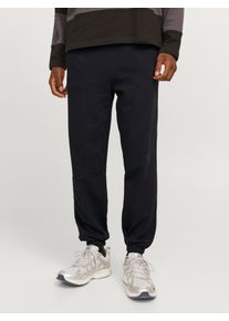 Jack & Jones JACK & JONES Herren Sweathose "JPSTGORDON JJCHARGE SWEAT PANTS IMP", schwarz, modisch, Gr. S, unifarben, Web, Obermaterial: 60% Baumwolle, 40%