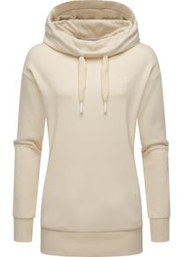 Ragwear Damen Stehkragenpullover "Yodis", beige, modisch, Gr. 4XL, Sweatware, 70% Baumwolle, 30% Polyester, Pullover, modischer Kapuzenpullover mit