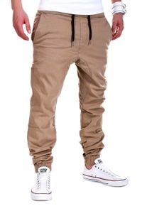 behype Herren Chinohose "LUKE", beige, Gr. 32, 98% Baumwolle, 2% Elasthan, Hosen, mit elastischem Bund