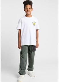 Jack Wolfskin Kinder Outdoorhose "TEEN PANTS Y", grün, Gr. 140, OBERSTOFF: 86% POLYAMID, 14% ELASTHAN; Futter: 100% POLYESTER, Hosen
