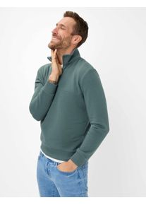 Brax Herren Strickpullover "Style SION", grün, Gr. XXL, 72% Baumwolle, 28% Polyester, Pullover