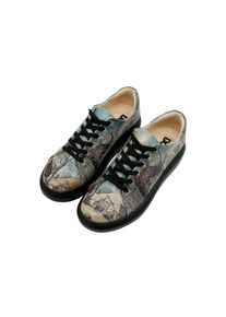 DOGO Damen Plateausneaker "Damen Myra Back In Town Vegan Damen Sneaker / Female", Gr. 36, bunt, Lederimitat, Schuhe, Vegan