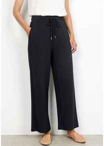 soyaconcept Damen Sweathose "SC-BANU33", schwarz, casual, Gr. XS, unifarben, Sweatware, Obermaterial: 48% Modal, 48% Polyester, 4% Elasthan, Hosen,
