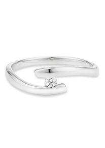 Bruno Banani Damen Fingerring "Schmuck Geschenk Silber 925 Damenring", 53, Silber 925 (Sterlingsilber), 1,8mm, silber, Silber 925 (Sterlingsilber),