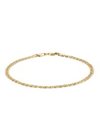 Firetti Damen Armkette "Schmuck Geschenk Gold 375 Armschmuck Armband Goldarmband Panzerkette", 21, Gelbgold 585, gold, Gelbgold 585, Armbänder