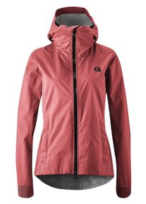 Gonso Damen Fahrradjacke "Save Jacket Trail W", lila, Gr. 36, 100% Polyester, Jacken, Damen Regenjacke wind- und wasserdicht, Radjacke mit Kapuze