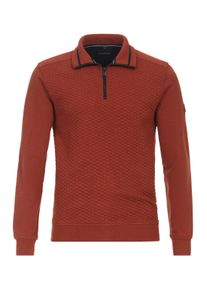 Casamoda Herren Sweatshirt "Casamoda Sweattroyer uni", rot, Gr. M, 51% Baumwolle, 47% Polyester, 2% Elasthan, Sweatshirts