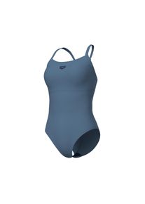arena Damen Badeanzug "arena Feel Damen Solid Lightdrop Back Bustier Badeanzug", grau, Gr. 34, Obermaterial: 82% Polyester, 18% Elasthan, Badeanzüge