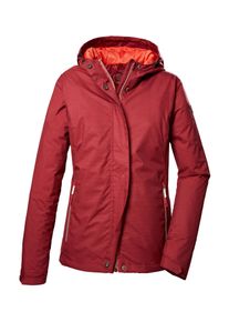 Killtec Damen Outdoorjacke "KOS 68 WMN JCKT", rot, sportlich, Gr. 34, Oberstoff: 100% Polyester (recycelt), Futter: 100% Polyester, Jacken