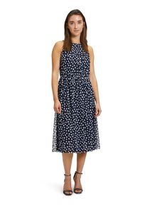 BETTY & CO BETTY & CO Damen Neckholderkleid "Betty & Co Neckholder Kleid ohne Arm", blau, feminin, Gr. 46, Obermaterial: 95% Polyester, 5% Elasthan. Futter: 52%