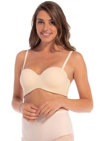 Damen Multiway-BH "Luxury Strapless Bra", MAGIC BODYFASHION, Gr. 75, braun, Obermaterial: 82% Polyamid, 18% Elasthan, unifarben, feminin, BHs, glatte