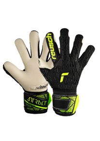 Reusch Kinder Torwarthandschuhe "Attrakt Freegel Gold Junior", schwarz, sportlich, Gr. 4,5, mehrfarbig, 55% Elastodien, 30% Polyester, 10%