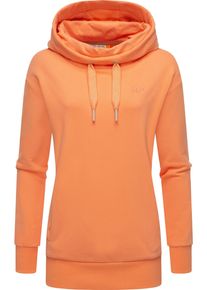 Ragwear Damen Stehkragenpullover "Yodis", orange, modisch, Gr. XXL, Sweatware, 70% Baumwolle, 30% Polyester, Pullover, modischer Kapuzenpullover mit