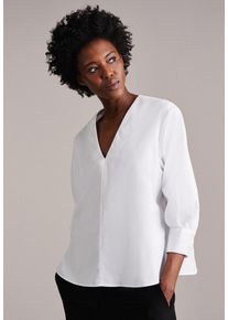 Seidensticker Damen Klassische Bluse "Schwarze Rose", weiß, Gr. 36, unifarben, 97% Baumwolle 3% Elastan, Blusen, Tunika Uni