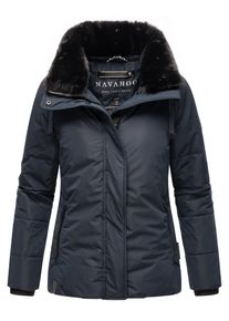 Navahoo Damen Winterjacke "Frostii XIV", blau, modisch, Gr. S, Obermaterial: 100% Polyester (recycelt), Futter: 100% Polyester, Wattierung: 100%