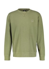 Lerros Herren Sweatshirt, grün, casual, Gr. XXL, unifarben, Sweatware, Obermaterial: 100% Baumwolle, Sweatshirts, mit Logo Stickerei
