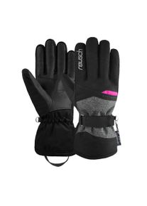 Reusch Damen Skihandschuhe "Hellen R-TEX XT", grau, feminin, Gr. 8,5, bedruckt, mehrfarbig, 87% Polyester, 11% Polyurethan, 2% Elasthan, Handschuhe,