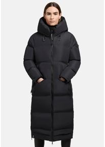 Khujo Damen Steppmantel "Aroma-YM", schwarz, Basic, Gr. XXL, Obermaterial: 100% Polyester, Futter: 100% Nylon, Wattierung: 100% Polyester, Mäntel,