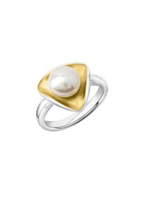 Celesta Damen Fingerring, 054 (17,2), Silber 925 (Sterlingsilber), weiß, Silber 925 (Sterlingsilber), Fingerringe