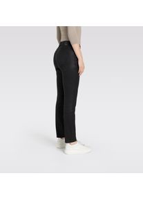 MAC Damen 5-Pocket-Hose, schwarz, casual, Gr. 36, unifarben, Web, Obermaterial: 52% Baumwolle, 46% Lyocell, 2% Elasthan, Hosen, mit Zipper-Detail