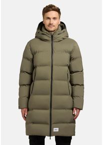 Khujo Herren Steppmantel "Caius2-YM", grün, Basic, Gr. M, Obermaterial: 100% Nylon, Futter: 100% Nylon, Wattierung: 100% Polyester, Mäntel,