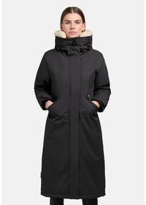 Khujo Damen Wintermantel "Agneta-YM", grau, Basic, Gr. L, Obermaterial: 100% Polyester, Futter: 100% Nylon, Wattierung: 100% Polyester, Mäntel,
