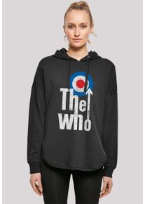 F4NT4STIC Damen Kapuzenpullover "The Who Rock Band", schwarz, casual, Gr. L, Obermaterial: 100% Baumwolle, Pullover, Premium Qualität