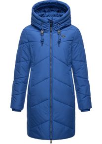 Ragwear Damen Steppmantel "Novista", blau, modisch, Gr. L, Obermaterial: 100% Polyester, Futter: 100% Polyester, Wattierung: 100% Polyester,