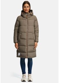 Marikoo Damen Winterjacke "Nomadiaa", grau, Gr. S, Obermaterial: 100% Polyester; Innenmaterial: 100% Polyester; Futter/Wattierung: 100% Polyester,