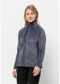 Jack Wolfskin Damen Fleecejacke "ROTWAND FZ W", grau, Gr. XS, 1. OBERSTOFF 100% POLYESTER 2. OBERSTOFF 95% POLYESTER, 5% ELASTHAN FUTTER 100%